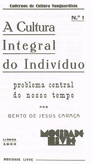 Bento Cara&ccedil;a - Cultura Integral